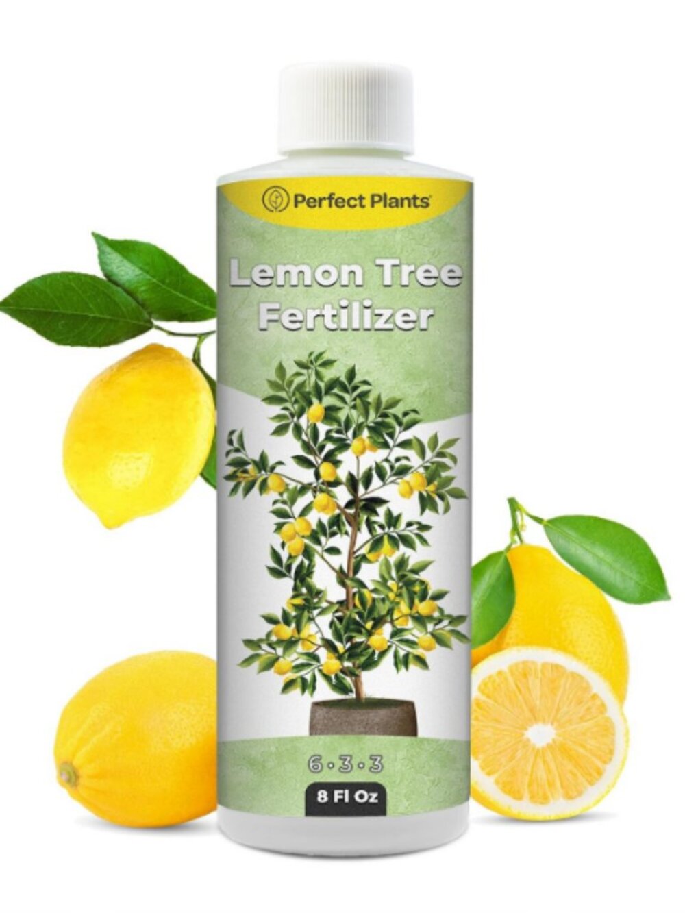 Perfect Plants Liquid Lemon Tree Fertilizer, 8 oz, Citrus Plant Food - A1